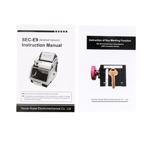 Android SEC-E9 CNC Automated Key Cutting Machine with Built-in Database