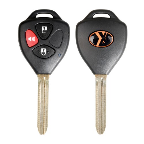 XHORSE XKTO04EN Wire Remote Key Toyota Style 3 Buttons for VVDI VVDI2 Key Tool English Version 10pcs/lot
