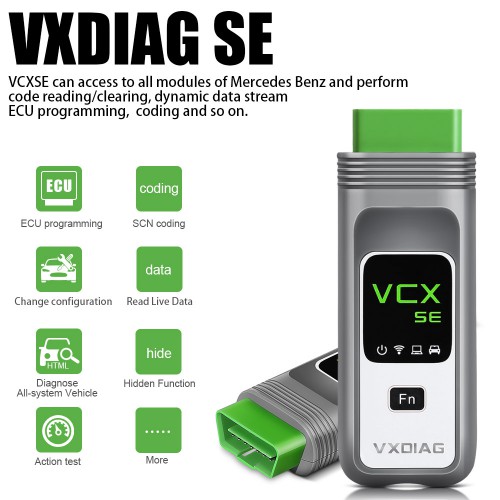 [500G Benz HDD] V2024.06 VXDIAG VCX SE for Benz with 500GB HDD Can Get Free Donet Authorization