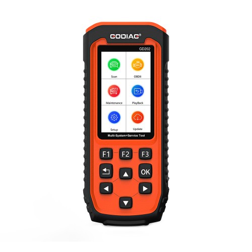  GODIAG GD202 Engine ABS SRS Transmission Four System Scan Tool with 11 Special Functions OBDII Scan Function