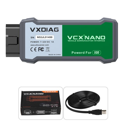 V164 VXDIAG VCX NANO for Land Rover and Jaguar Software V160 Support Offline Programming