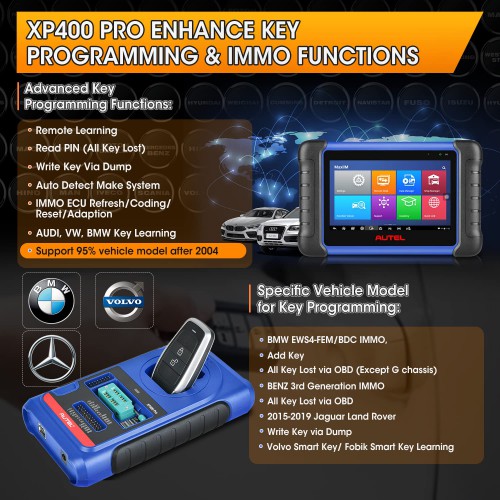 2024 Autel MaxiIM IM508S Advanced Key Programming Tool Plus XP400 Pro with APB112 and G-BOX3 Same IMMO Functions as Autel IM608 II
