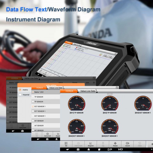 2024 Full Version OBDSTAR D800 Configuration B Diagnostic Scanner For Jet Ski/ Outboard Marine