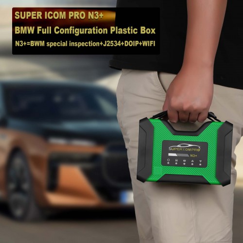 SUPER ICOM PRO N3+ BMW Full Configuration Plastic Box Replace BMW ICOM