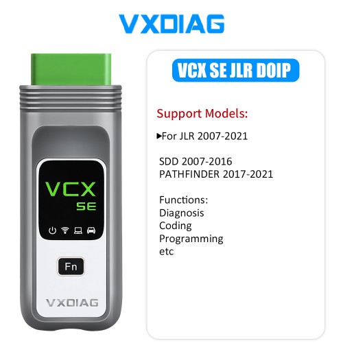 VXDIAG VCX SE DoIP for JLR Jaguar Land rover Car Diagnostic Tool with Software HDD V163 SDD V374 Pathfinder