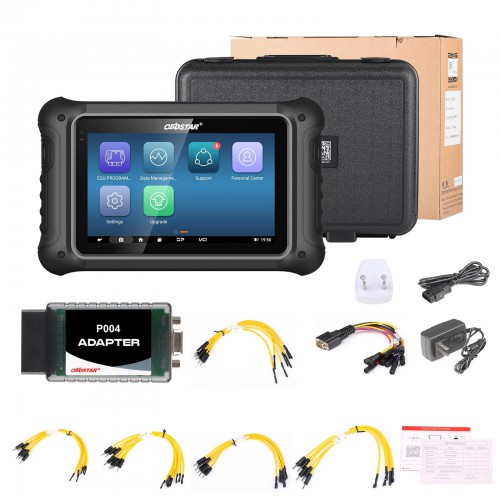 OBDSTAR DC706 ECU Tool Full Version with  P003+ Adapter for Car and Motorcycle ECM & TCM & BODY Clone by OBD or BENCH