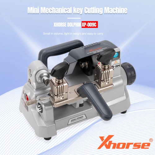 XHORSE XP0900CH DOLPHIN XP-009C Key Cutting Machine Without Battery for Single-Sided and Double-Sided Keys