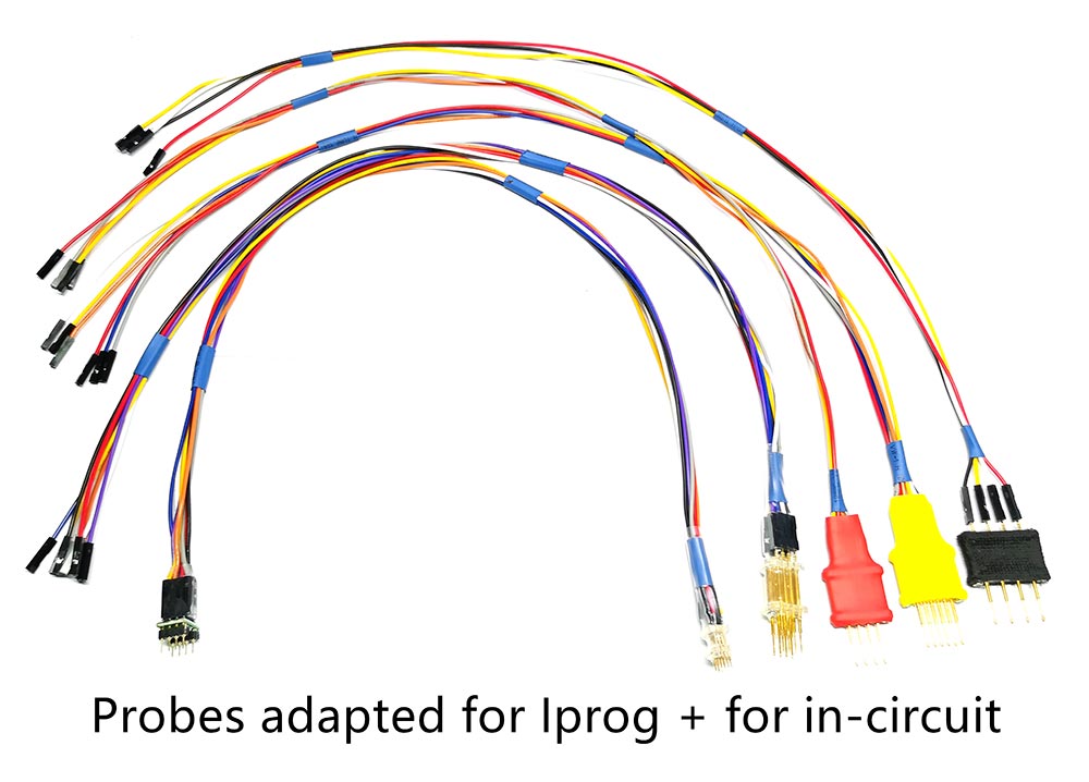 Probes adapted for IPROG+