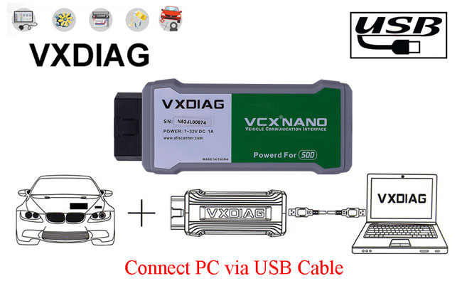 How to Connect VXDIAG VCX NANO for JLR?