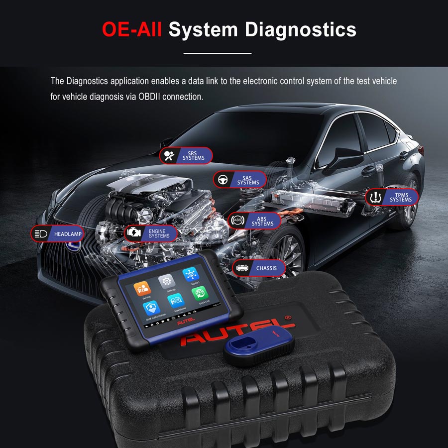 Autel IM508S scanner OE-level Diagnostic Capability, Same as MK808 