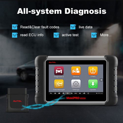 Autel MaxiPRO MP808TS MP808Z-TS WIFI/Bluetooth Diagnostic Tool For Complete TPMS Service and Diagnostic Functions