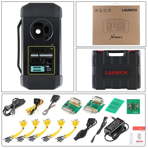  Package Offer Launch X431 V+ Global Version Full System Scanner With Launch X431 GIII X-PROG 3 Key Programmer