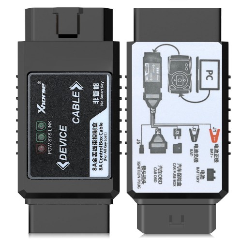 Full Version V7.3.5Xhorse VVDI2 With13 Authorization Version+Toyota 8A Non-smart Key Adapter