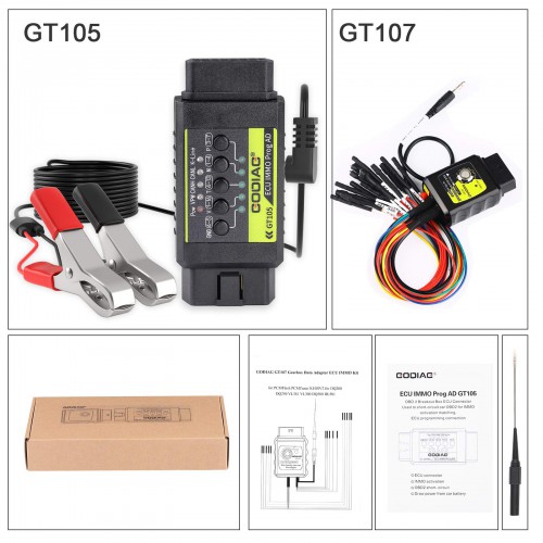 Godiag GT107 DSG Gearbox Data Adapter ECU IMMO Kit for DQ250, DQ200, VL381, VL300, DQ500, DL500 Works with PCMFlash PCMTuner KESSV2