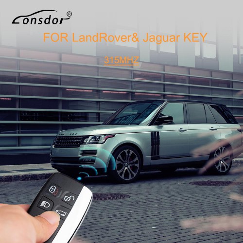 Lonsdor JLR Smart Key for 2015 to 2018 Jaguar Land Rover 315MHz/ 433MHz works with K518ISE K518S
