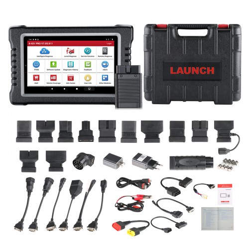 LAUNCH X431 PROS V1.0 Bidirectional Diagnostic Scan Tool Support ECU Coding, Key Program, Guided Function, All-in-ONE