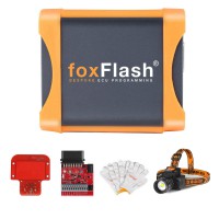 Full Package FoxFlash ECU TCU Clone and Chip Tuning tool with OTB 1.0 Expansion Adapter for ACM & DCM Modules 15 days Unlimit Tuning Support