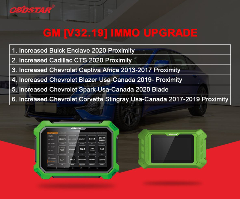 GM [V32.19] IMMO UPGRADE