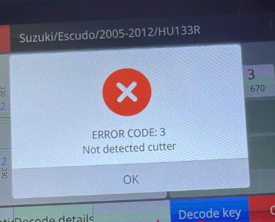 Xhorse Condor Ii Error Code 3