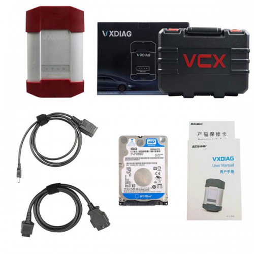 ALLSCANNER VXDIAG A3 Support BMW LAND ROVER & JAGUAR and VW with 500GB Hard Drive