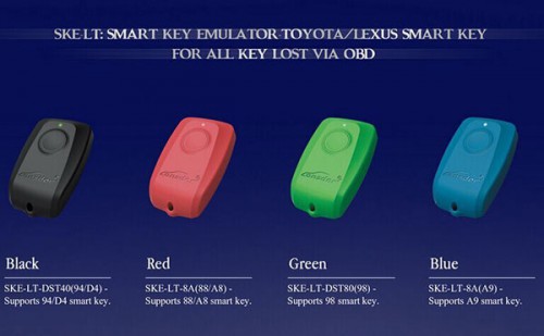  4 pcs SKE-LT Smart Key Emulator for Lonsdor K518 Key Programmer
