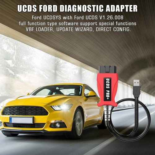 UCDS PRO+ For Ford UCDSYS With UCDS V1.27.001 Full License Software
