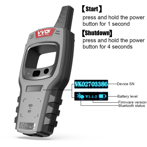 [Ship from EU/UK/US] Xhorse VVDI Mini Key Tool Remote Key Programmer Global Version Support IOS ＆ Android