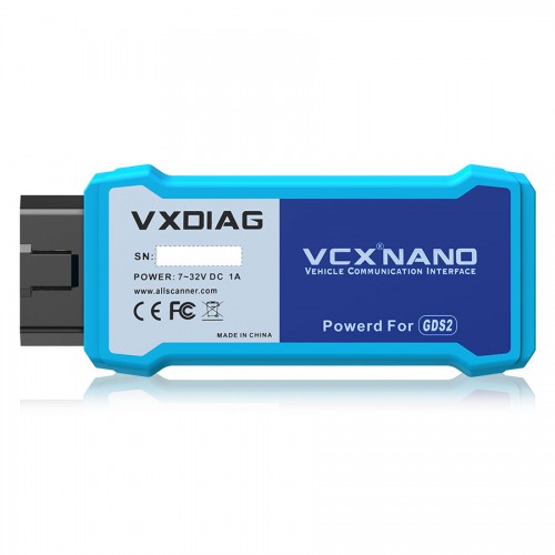 WiFi Version VXDIAG VCX NANO for GM / OPEL GDS2 V2023.10 Tech2WIN 16.02.24 Diagnostic Tool