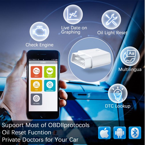 FCAR FVAG Bluetooth Full System OBD2 Code Reader for Android & IOS Phone