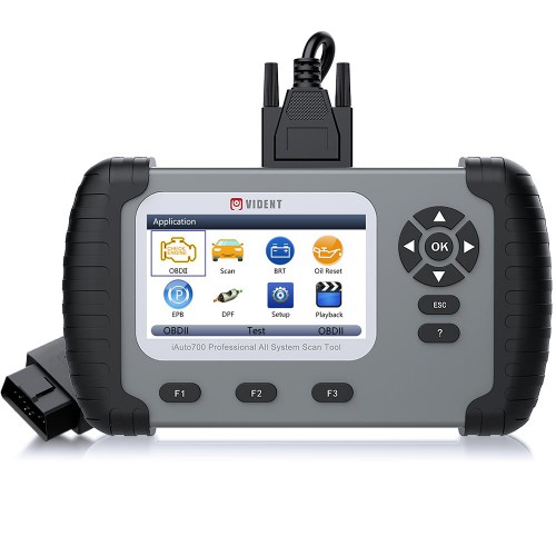 [UK SHIP] Original VIDENT iAuto700 All System Scan Tool With Service Functions Including Oil Light Reset/EPB Service/Battery Configuration