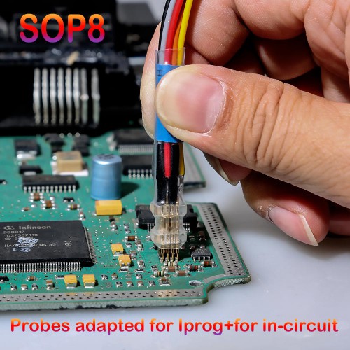 V86 Iprog+ Pro Key Programmer With Probes adapted for IPROG+