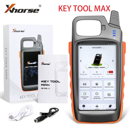 V1.2.5 Xhorse VVDI Key Tool Max Remote Programmer Work For Xhorse key cutting machine, Mini OBD Tool