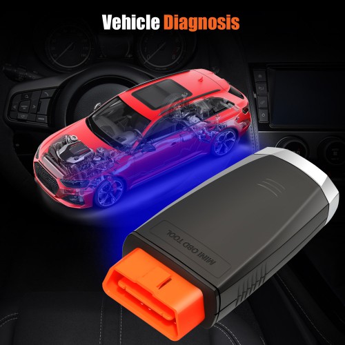  V1.3.4 Xhorse VVDI MINI OBD Tool IMMO Programmer Work with VVDI MAX For Immo Programming And Diagnostic