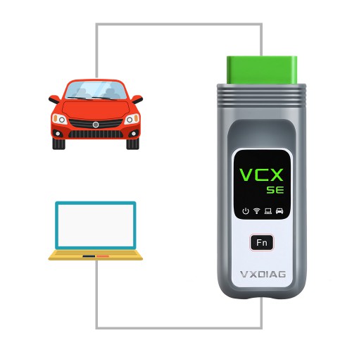 Upgrade Version VXDIAG VCX SE PRO with 3 Car Authorization for Free among GM FORD/MAZDA VW AUDI HONDA VOLVO TOYOTA Subaru