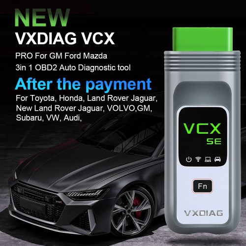 Upgrade Version VXDIAG VCX SE PRO with 3 Car Authorization for Free among GM FORD/MAZDA VW AUDI HONDA VOLVO TOYOTA Subaru