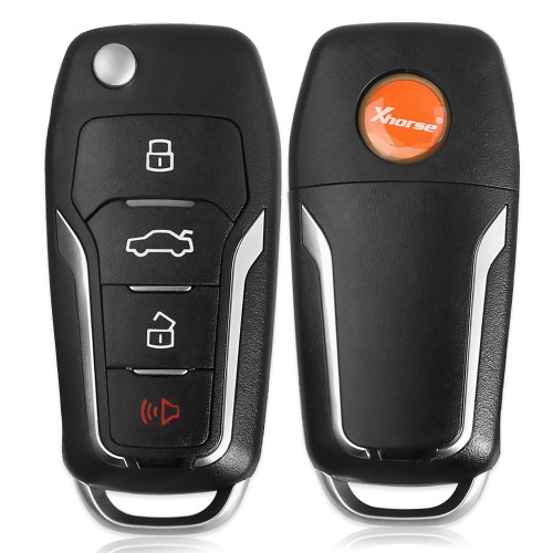 Xhorse XKFO01EN X013 Series Universal Remote Key Fob 4 Button Ford Type 10pcs/lot