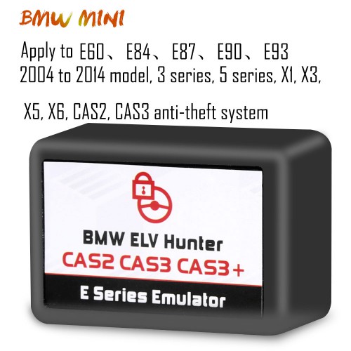  BMW ELV Hunter CAS2 CAS3 CAS3+ E Series Emulator Work For BMW, Mini