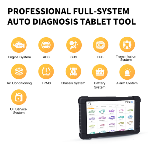 Humzor NexzDAS Pro With 9.6inch Tablet With Humzor NexzDAS ND506 Auto Full System Intelligent Diagnosis Tool For Diesel And Heavy Duty