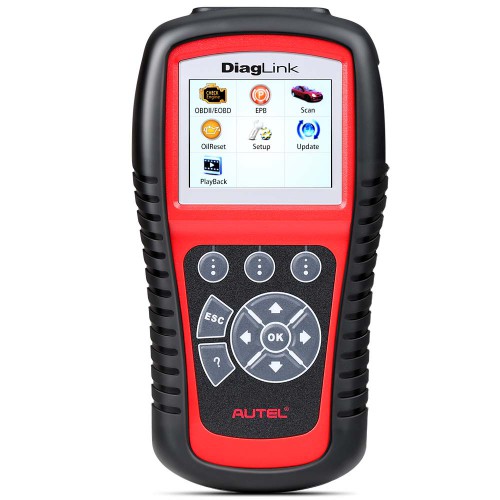 AUTEL Diaglink OBD2 Scanner All System Car Diagnostic Tool Support OBD II/EOBD and CAN  DIY Version of MD802