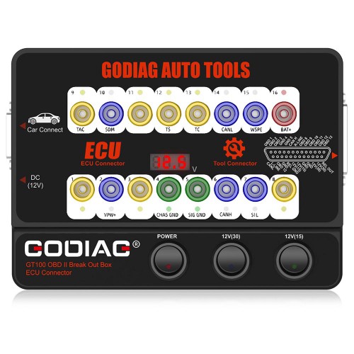 Package Offer GODIAG GT100 OBD2 Break Out Box ECU Connector + GODIAG Programming Test Platform For BMW CAS4 & CAS4+
