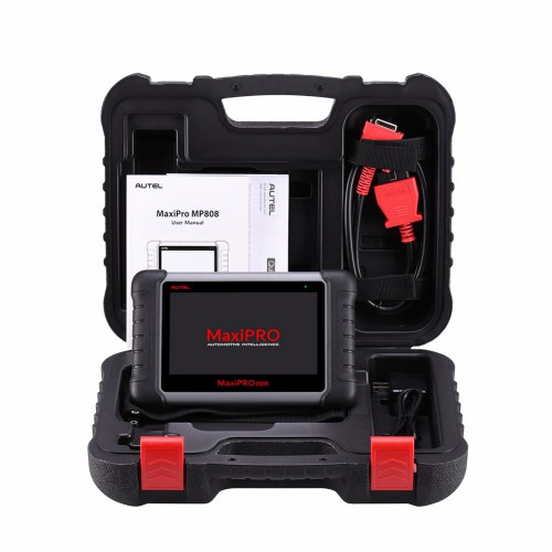 AUTEL MaxiPRO MP808 OBD2 Scanner OE-level OBDII Diagnostics Tool Key Coding Upgrade Version of MaxiDas DS808 With 1Yr Free Update