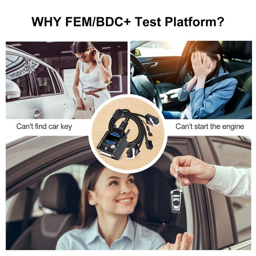 GODIAG Test Platform For BMW FEM/ BDC Programming Can program new key, add new key and replace FEM / BDC ECU module