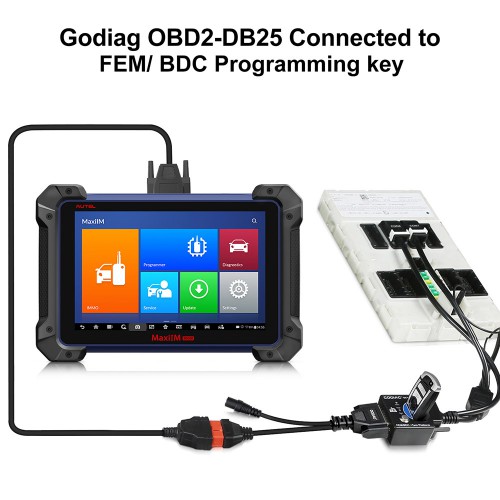 GODIAG Test Platform For BMW FEM/ BDC Programming Can program new key, add new key and replace FEM / BDC ECU module
