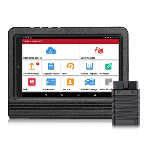  Launch X431 V 8inch Tablet Full System Diagnostic Tool With Launch X431 GIII X-PROG 3 All-in-One Key Programmer