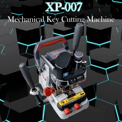 Xhorse DOLPHIN XP-007 XP007 Manual Key Cutting Machine Supports Laser Dimple Flat Keys