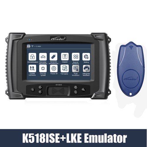 Package Offer For LONSDOR K518ISE Key Programmer With Lonsdor LKE Smart Key Emulator 5 in 1