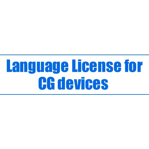 [ONLINE ACTIVATION] CGDI Language License for CGPro CGDI BMW, CGDI MB, AT200 and CG FC200