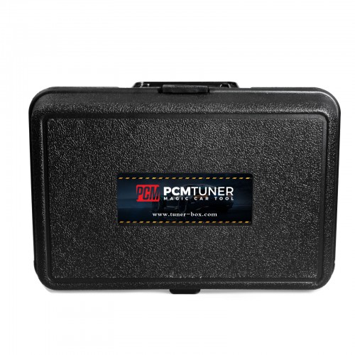 PCMTuner ECU Programmer With Black Protective Silicone Case Cover + Plastic Box