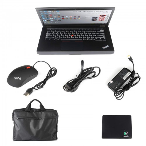 Full Brands VXDIAG VCX SE DOIP with 2TB Software HDD Pre-installed on Lenovo T440P Laptop Ready To Use