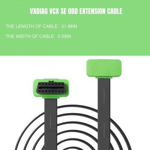 VXDIAG VCX SE OBD Extension Cable Original Main OBD 2 Extended Connector 16Pin Male To Female